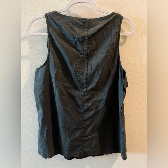 GAP - Black Tank Top with Large Bow - Size Medium - Picture 2 of 6